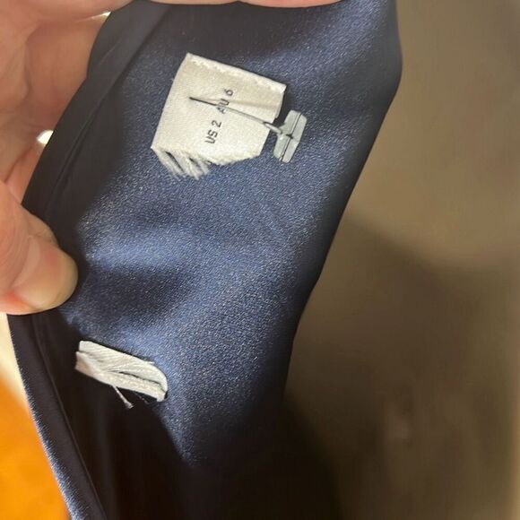 Petal & Pup NADIA ONE SHOULDER MAXI DRESS NAVY Nwot Size 2 - Picture 5 of 8